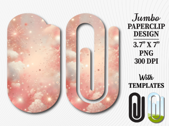 Aesthetic Cloud Dream Jumbo Paperclip