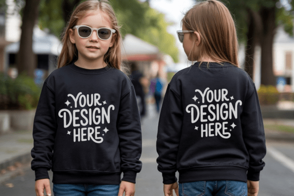 Integrating the Gildan 18000B Kids Front and Back Mockup into Your Apparel Workflow