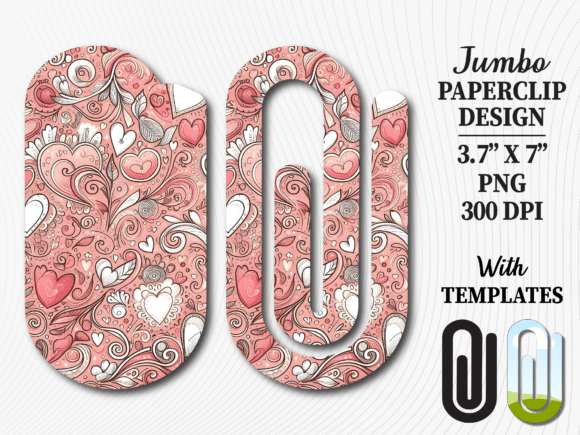 Shabby Chic Swirl Jumbo Paperclip Design: A Strategic Tool for Creativity and Branding