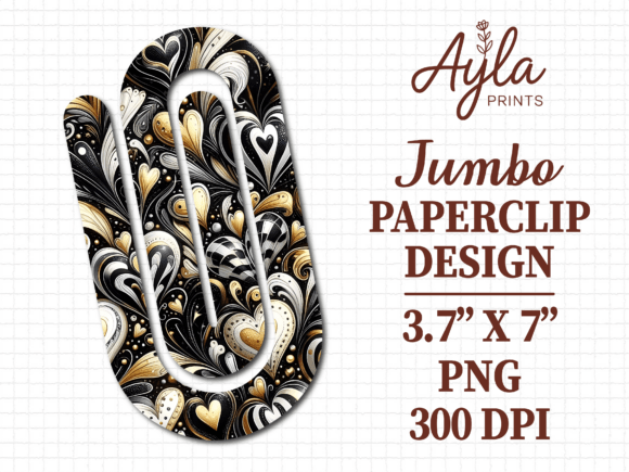 The Rise of the Gold Heart Valentines Jumbo Paperclip: A Modern Creative Essential