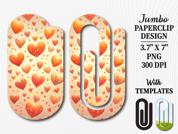 Valentines Day Hearts Jumbo Paperclip: A Creative Tool for Personalized Projects